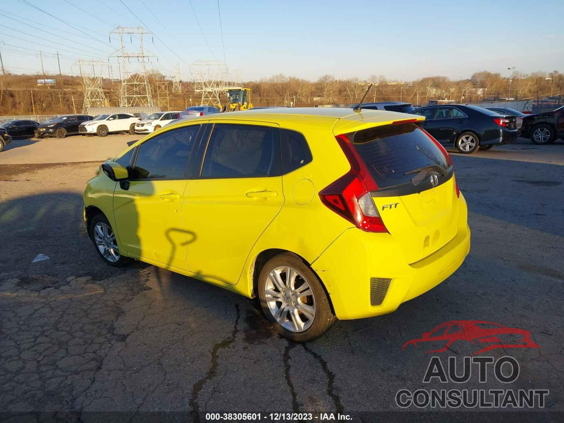 HONDA FIT 2016 - JHMGK5H52GX009630