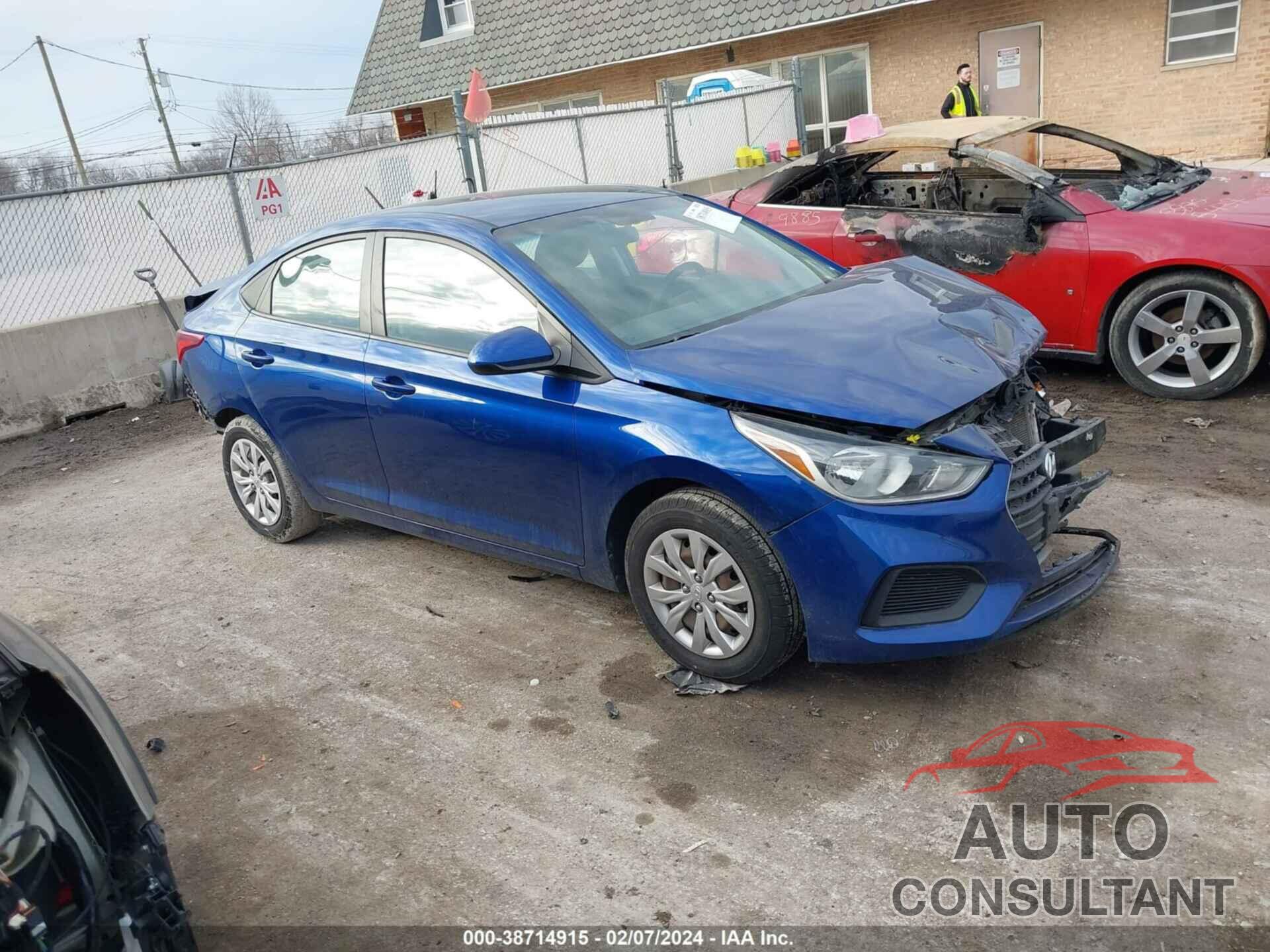 HYUNDAI ACCENT 2018 - 3KPC24A31JE022427