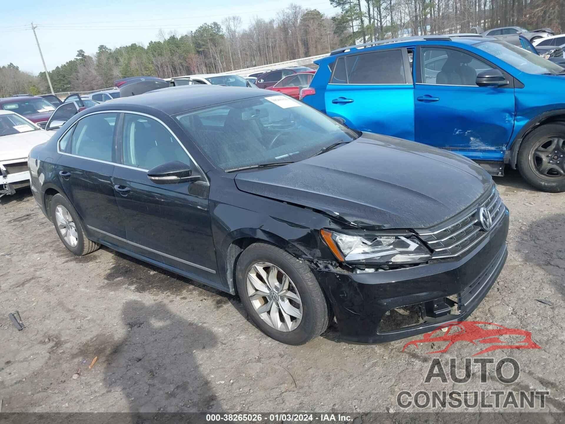 VOLKSWAGEN PASSAT 2016 - 1VWAT7A37GC008616