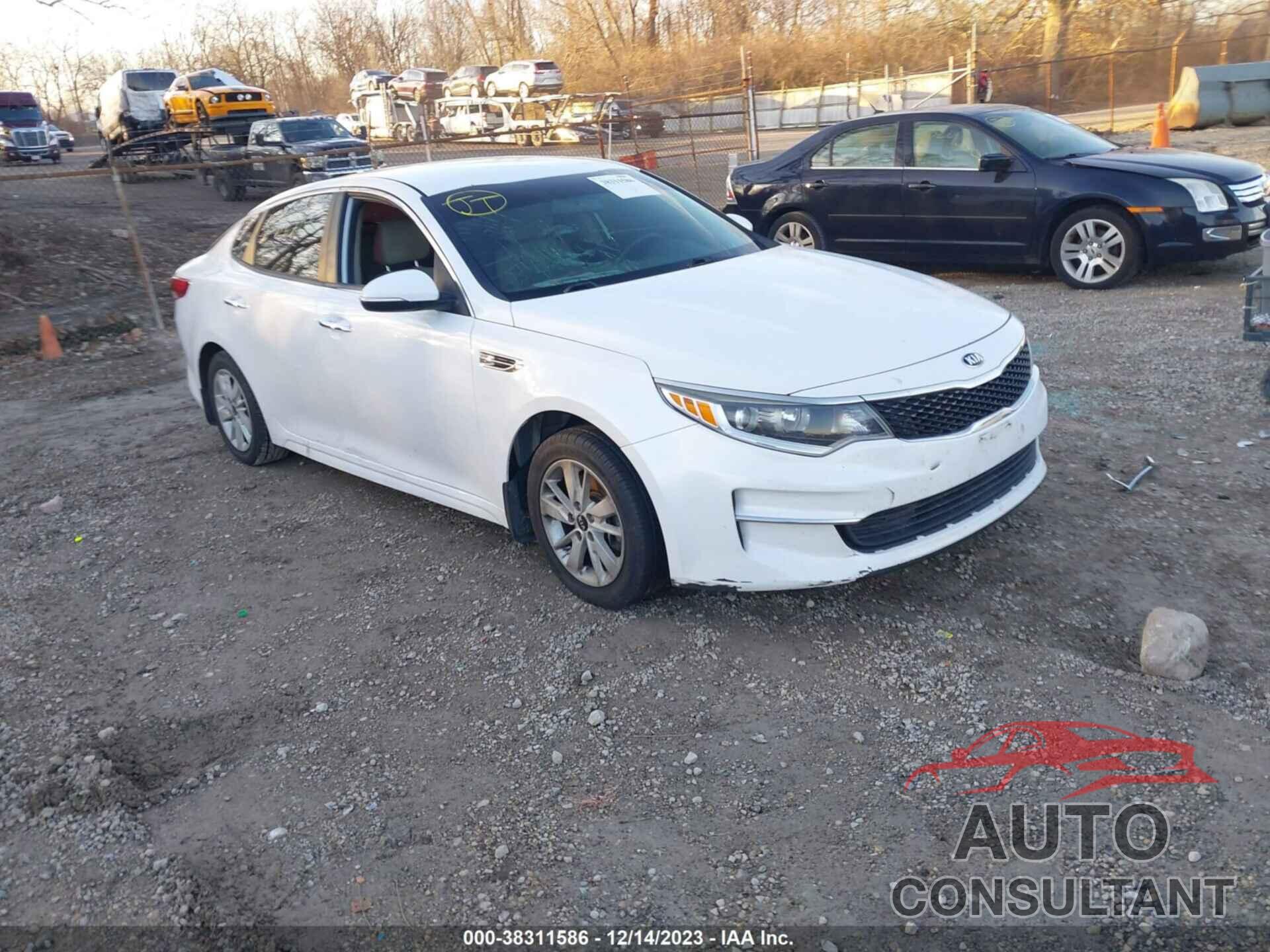 KIA OPTIMA 2018 - 5XXGT4L30JG241396