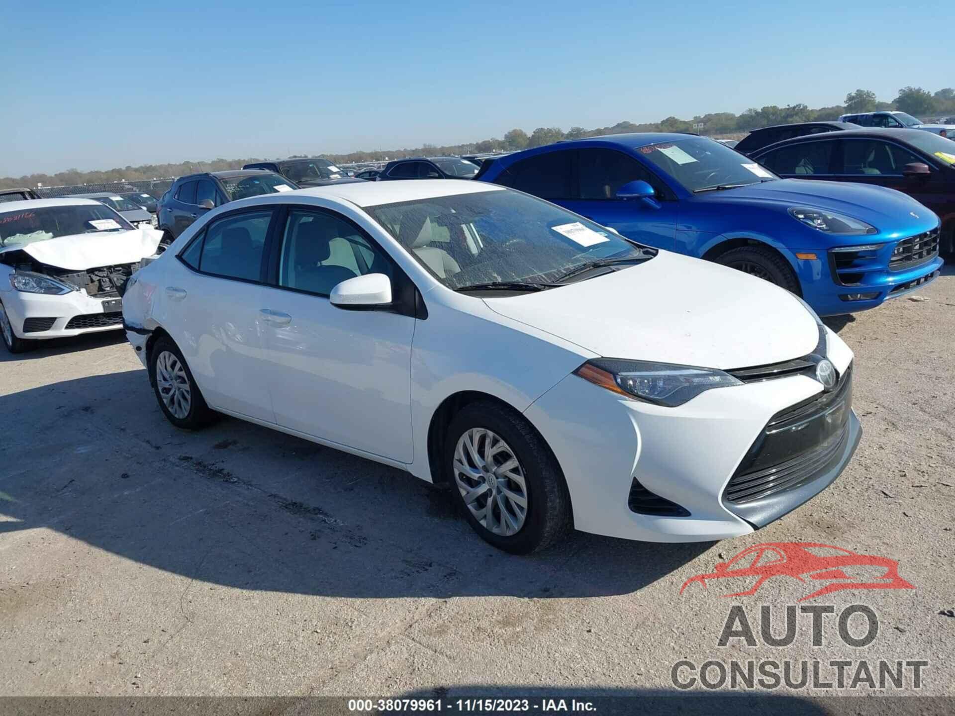 TOYOTA COROLLA 2018 - 2T1VURHE0JC976112