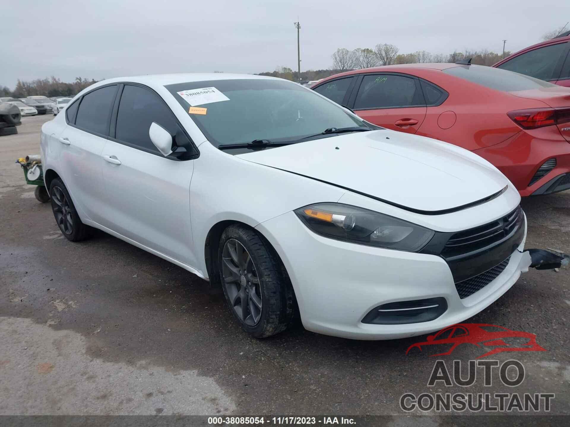 DODGE DART 2016 - 1C3CDFAA2GD606712