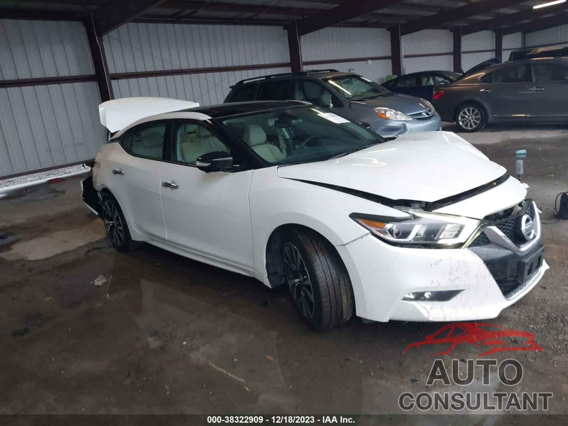 NISSAN MAXIMA 2018 - 1N4AA6AP1JC401482