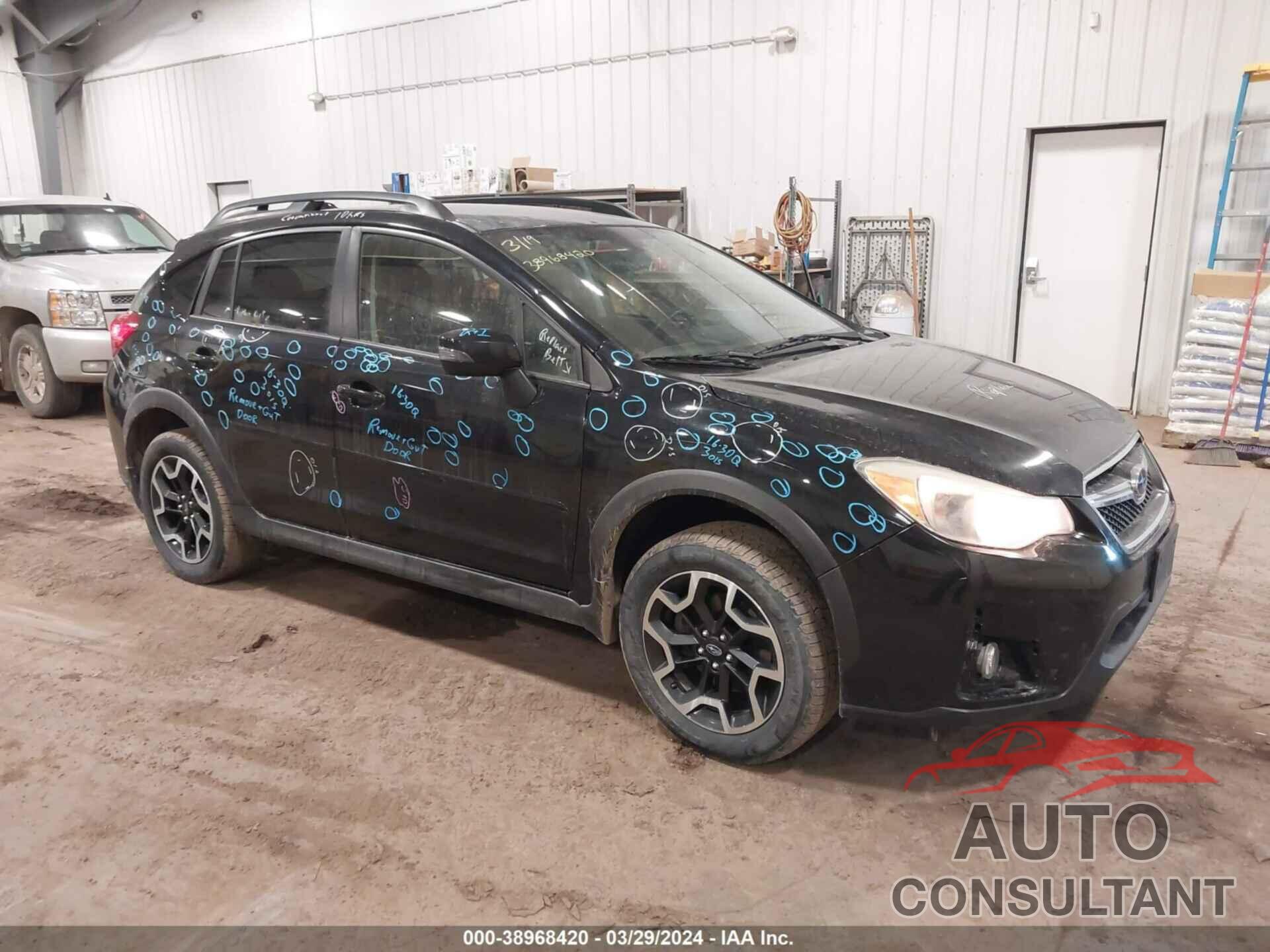 SUBARU CROSSTREK 2017 - JF2GPANC2H8251975