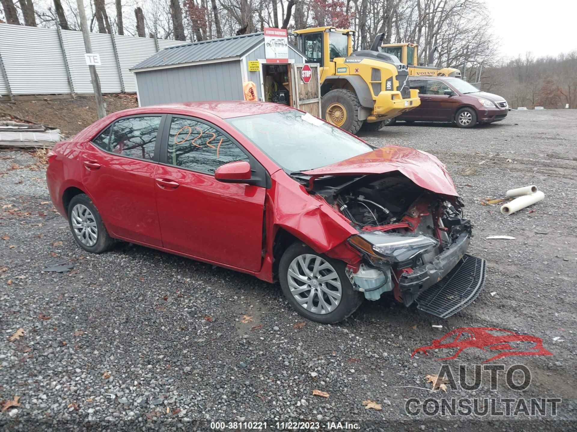 TOYOTA COROLLA 2017 - 2T1BURHE8HC846895
