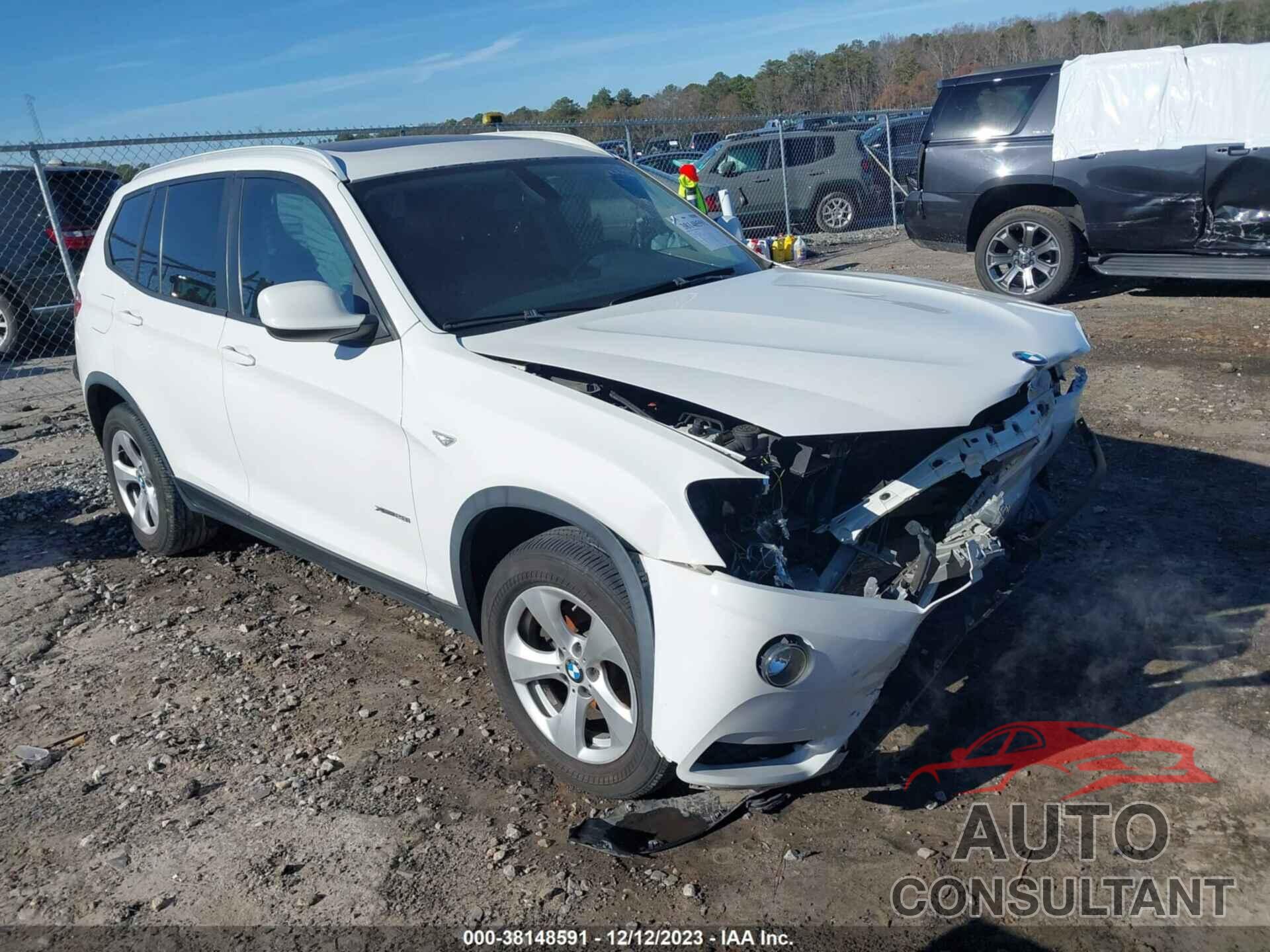 BMW X3 2011 - 5UXWX5C53BL702386