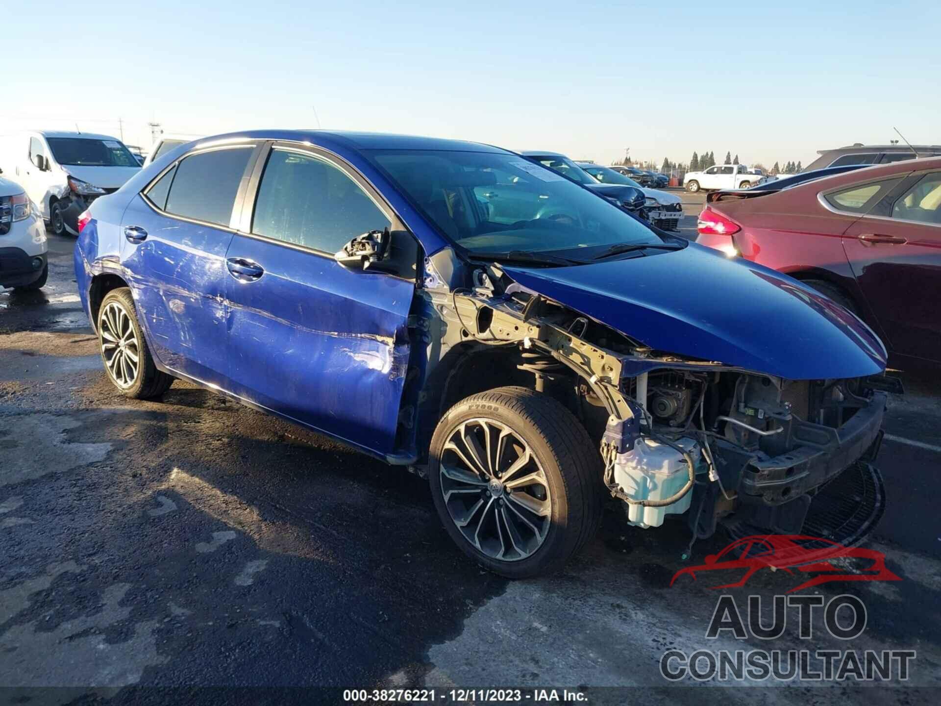 TOYOTA COROLLA 2016 - 5YFBURHE5GP434593