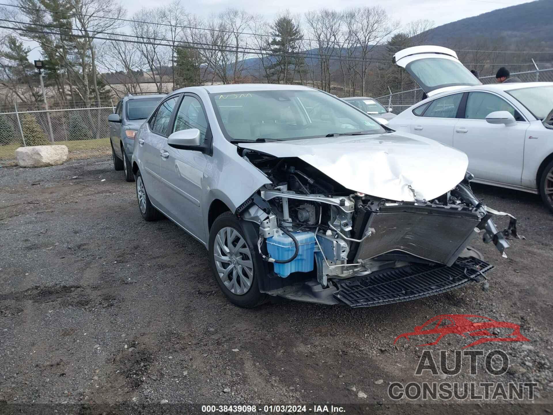 TOYOTA COROLLA 2018 - 2T1BURHE9JC045723