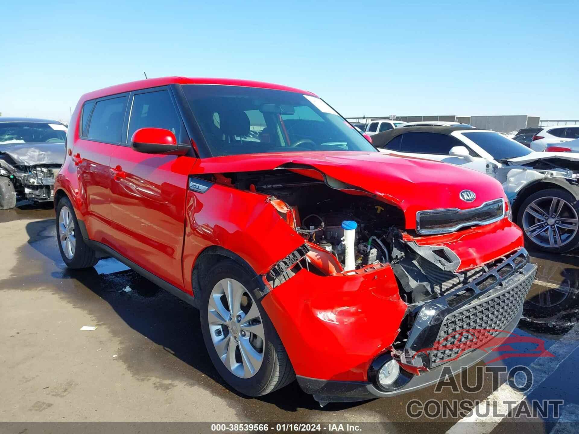 KIA SOUL 2016 - KNDJP3A59G7861366