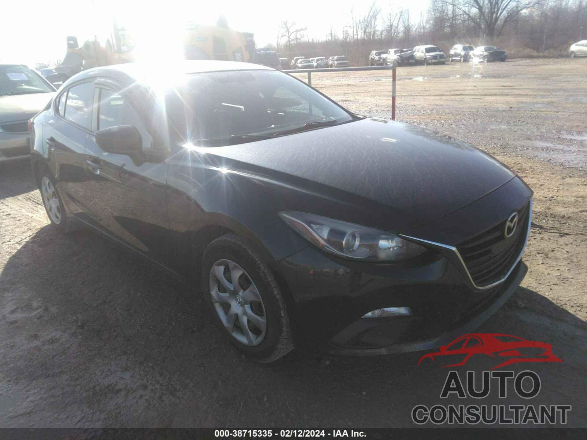 MAZDA MAZDA3 2016 - JM1BM1T77G1314941