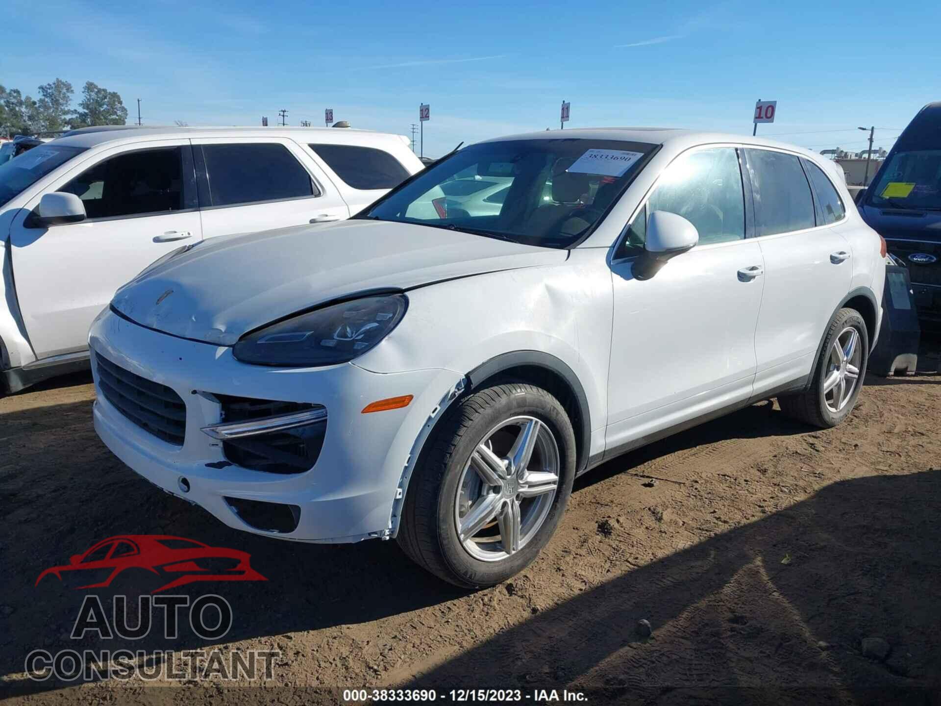 PORSCHE CAYENNE 2016 - WP1AB2A22GLA95856