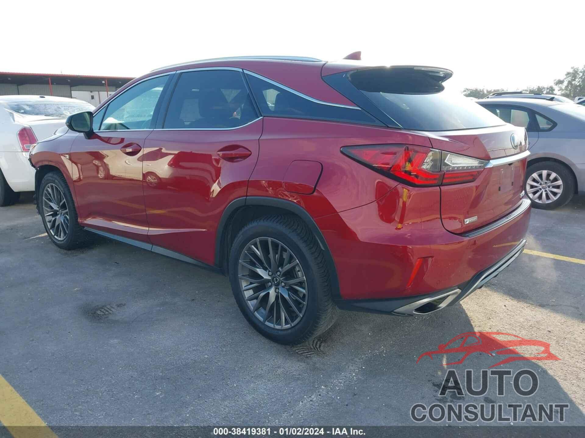 LEXUS RX 350 2018 - 2T2BZMCAXJC165406