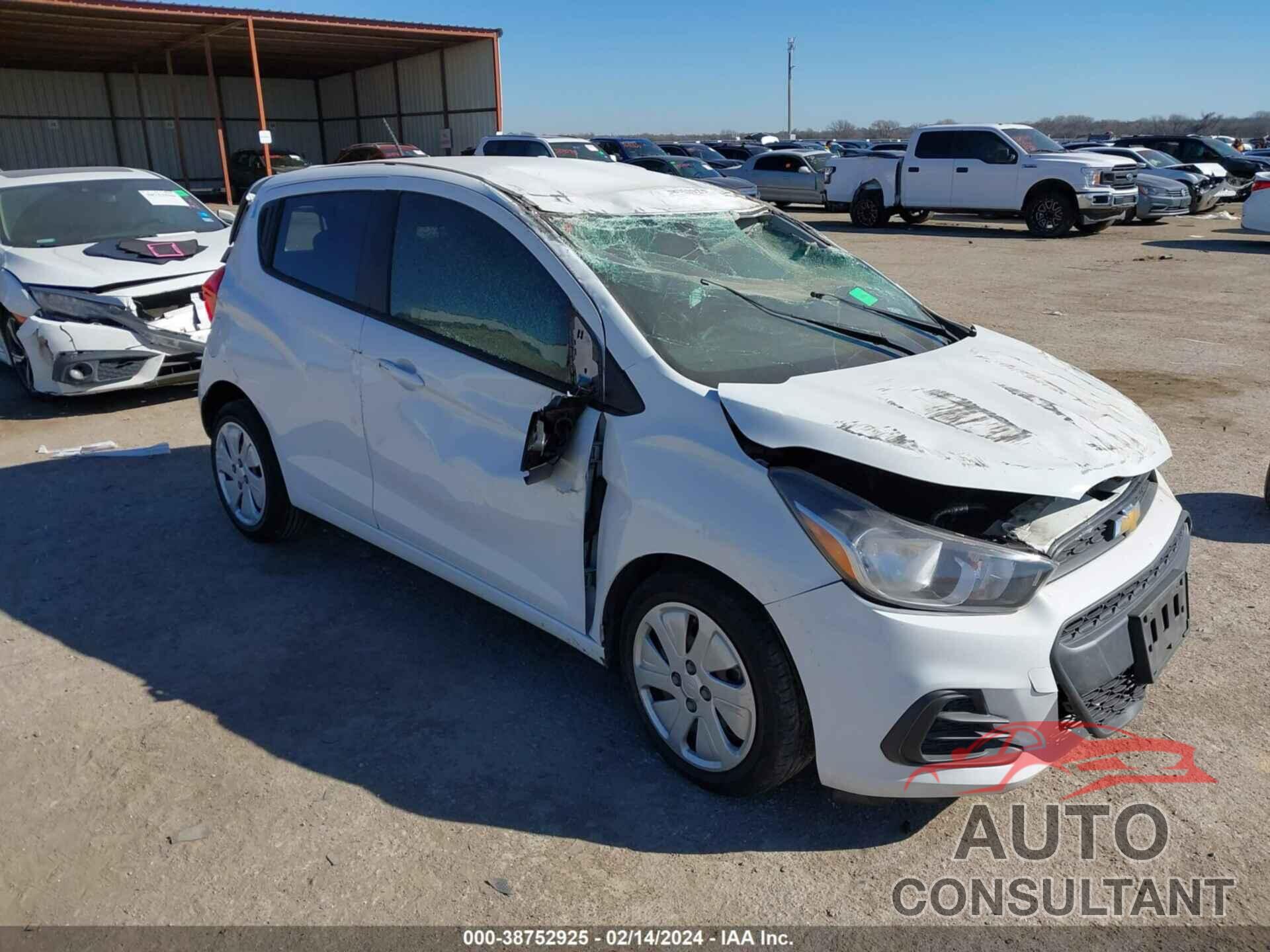 CHEVROLET SPARK 2017 - KL8CB6SA7HC789864