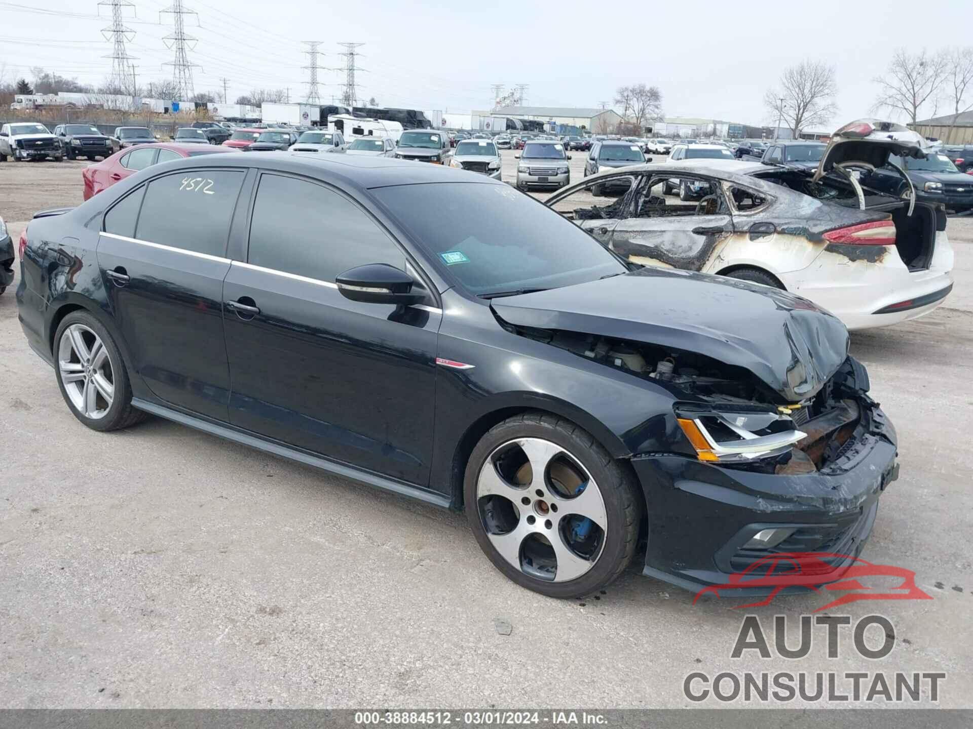 VOLKSWAGEN JETTA 2017 - 3VW4T7AJ8HM215057