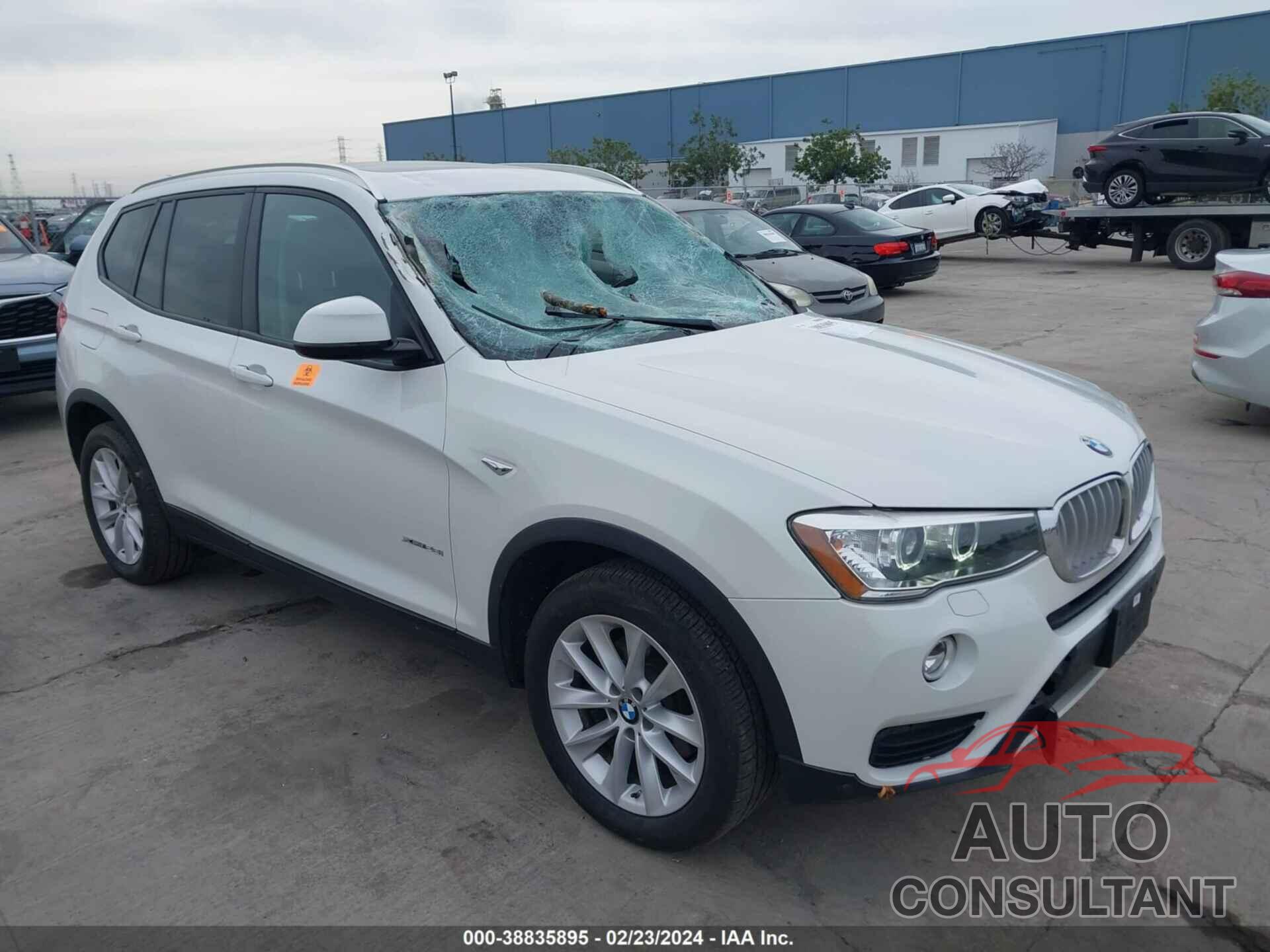 BMW X3 2016 - 5UXWX9C59G0D89816