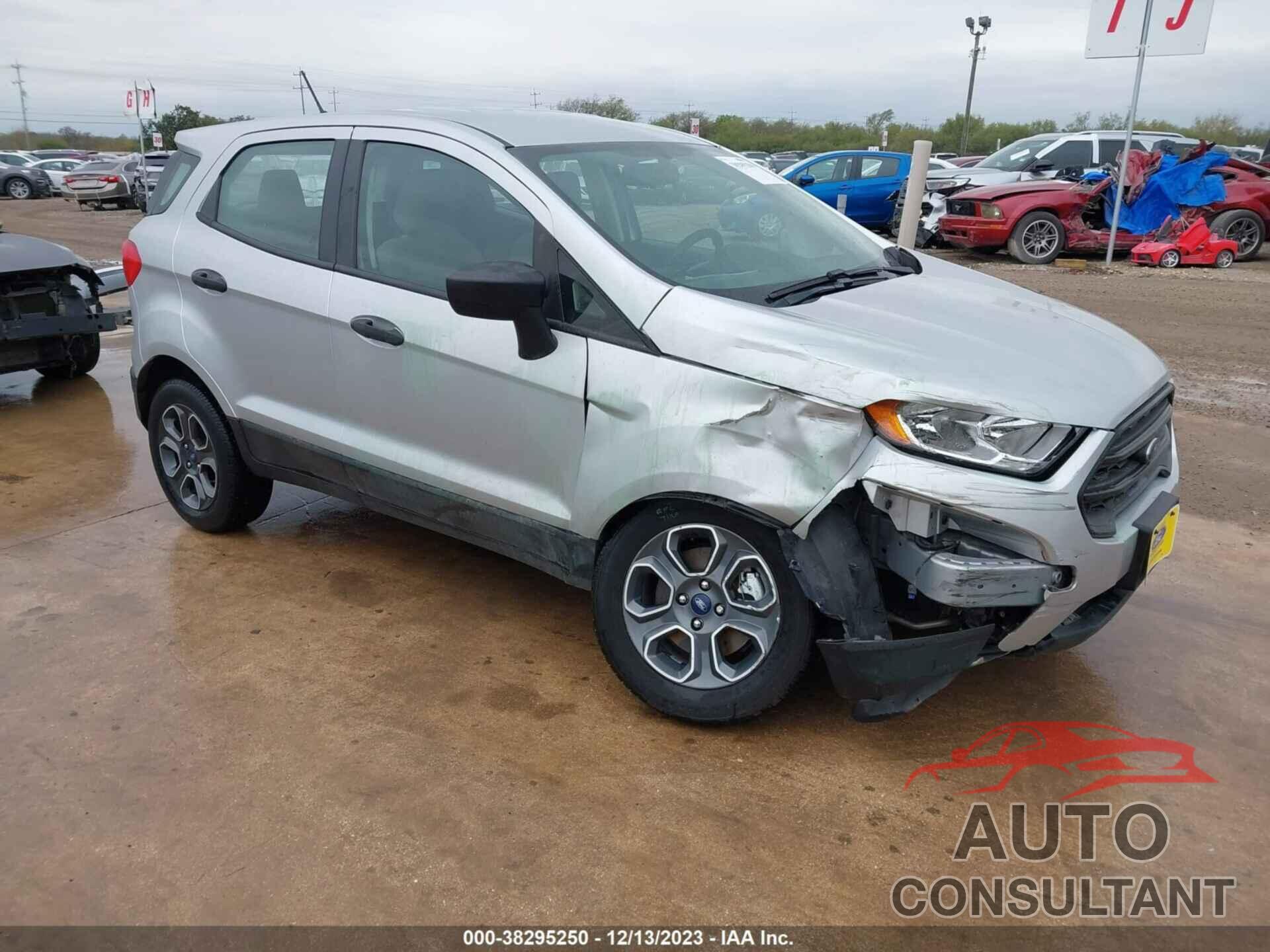 FORD ECOSPORT 2019 - MAJ3S2FE9KC277985