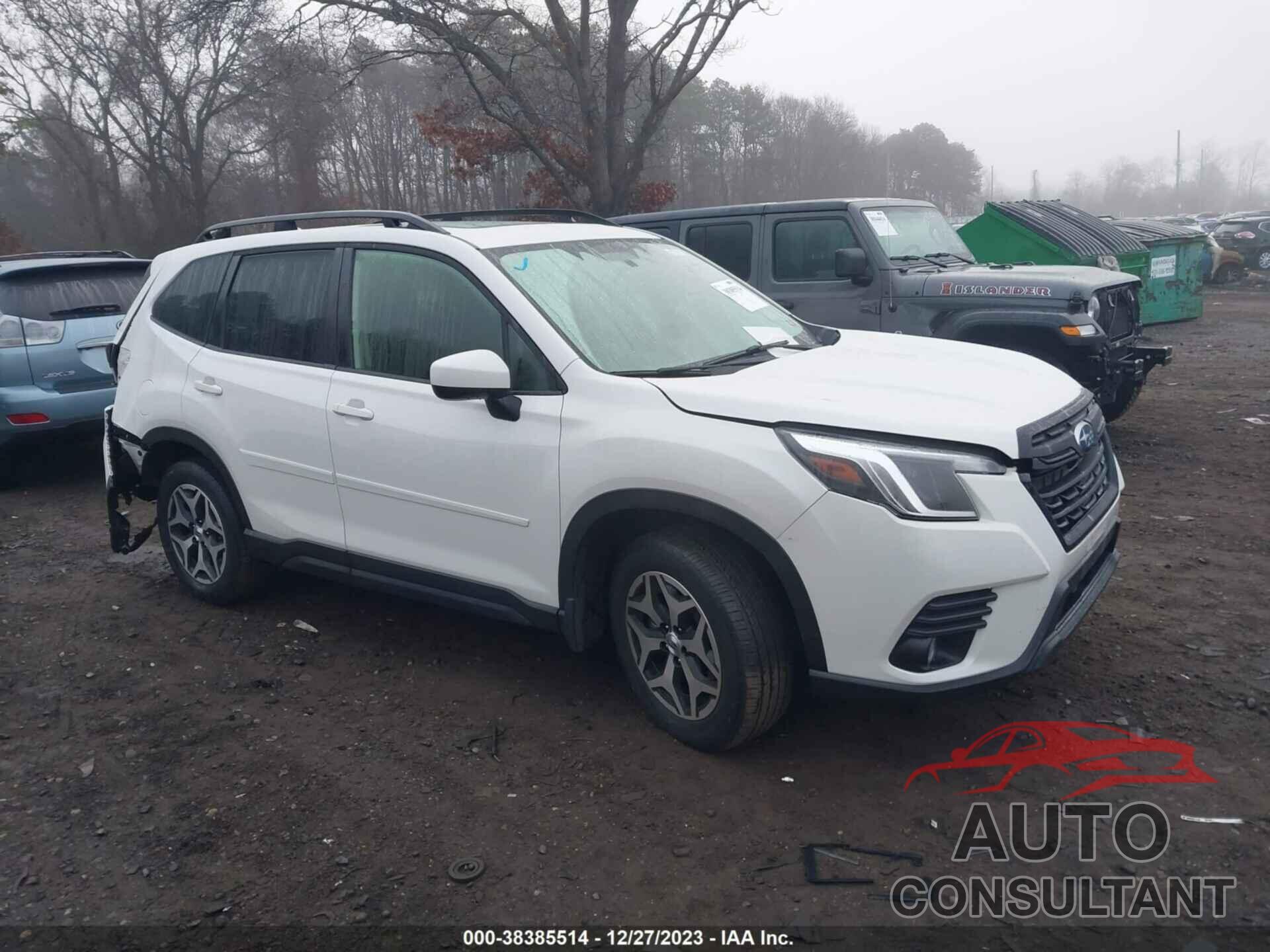 SUBARU FORESTER 2022 - JF2SKAEC2NH425239