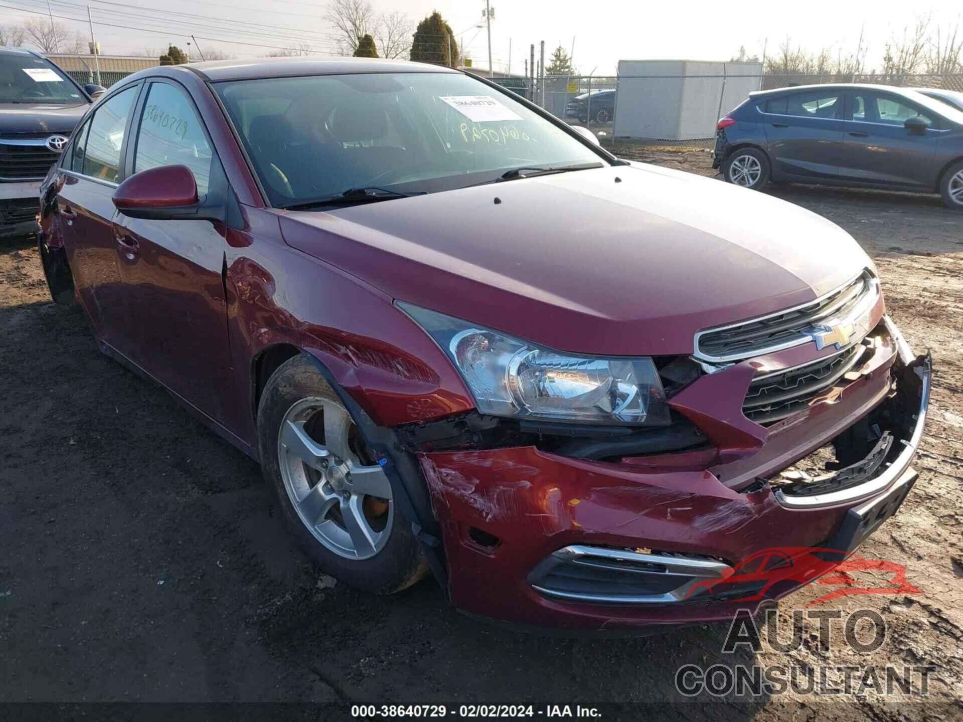 CHEVROLET CRUZE LIMITED 2016 - 1G1PE5SB7G7214232