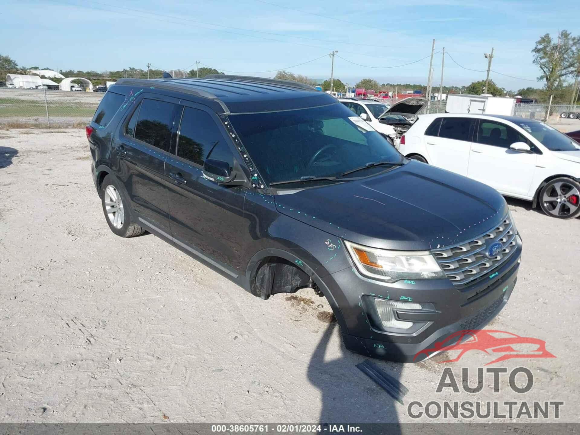 FORD EXPLORER 2017 - 1FM5K7D80HGA31921