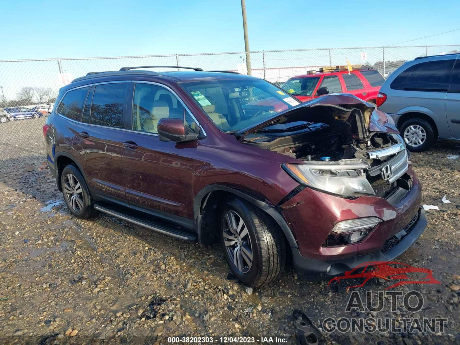HONDA PILOT 2016 - 5FNYF5H81GB022836