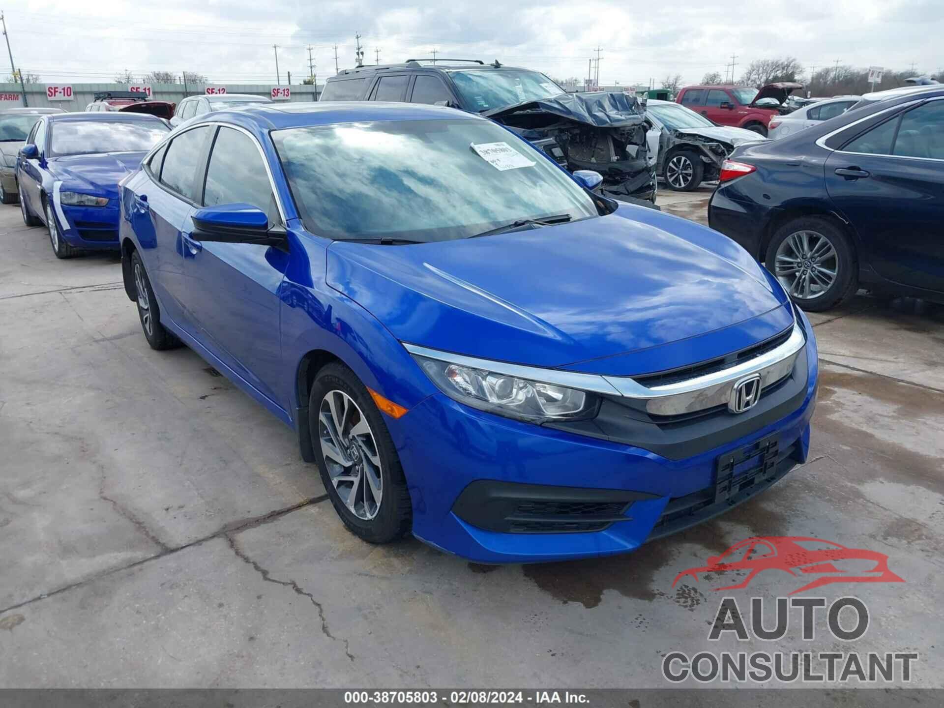 HONDA CIVIC 2018 - 2HGFC2F78JH514386