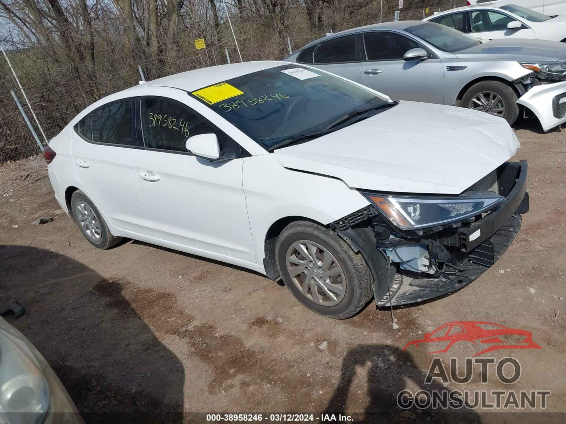 HYUNDAI ELANTRA 2020 - 5NPD84LF3LH562502
