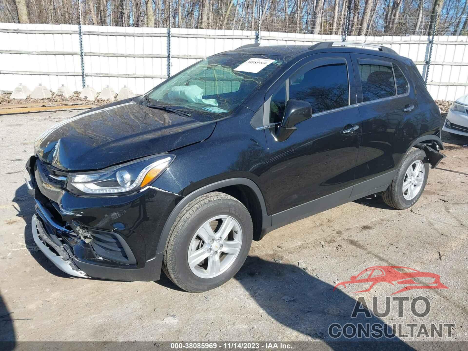 CHEVROLET TRAX 2019 - KL7CJPSB7KB899770