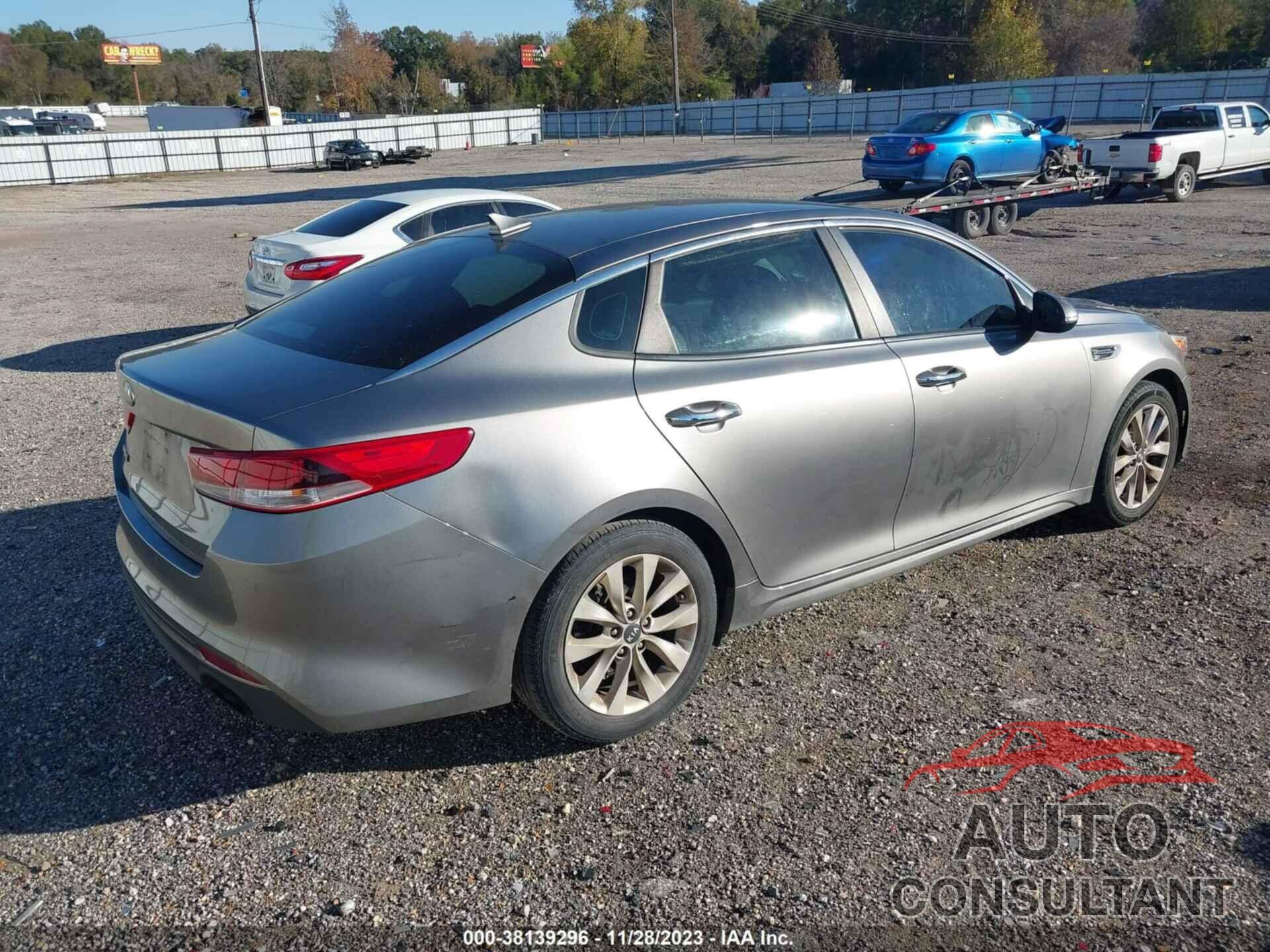 KIA OPTIMA 2016 - 5XXGT4L36GG002007