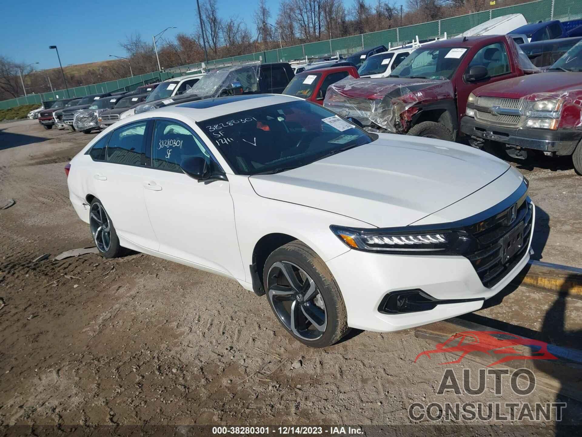 HONDA ACCORD 2021 - 1HGCV2F34MA003996