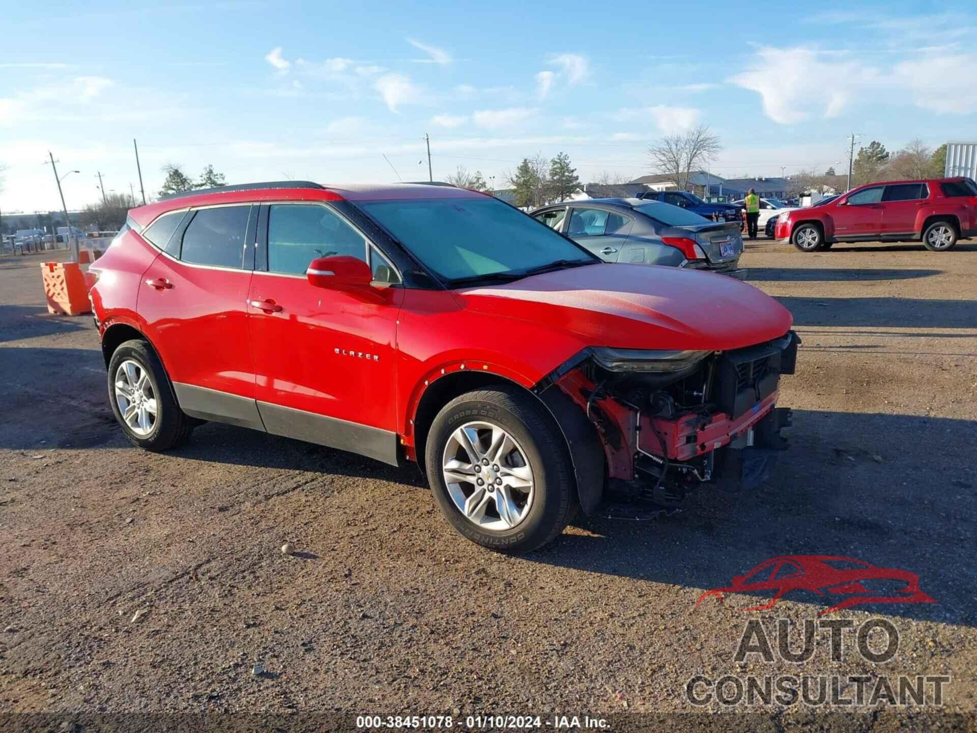 CHEVROLET BLAZER 2020 - 3GNKBBRA4LS687384