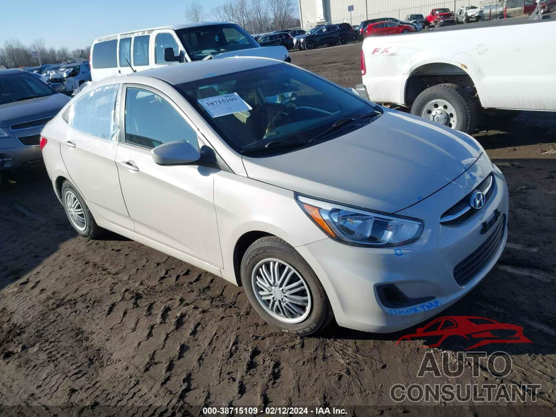 HYUNDAI ACCENT 2017 - KMHCT4AEXHU263019