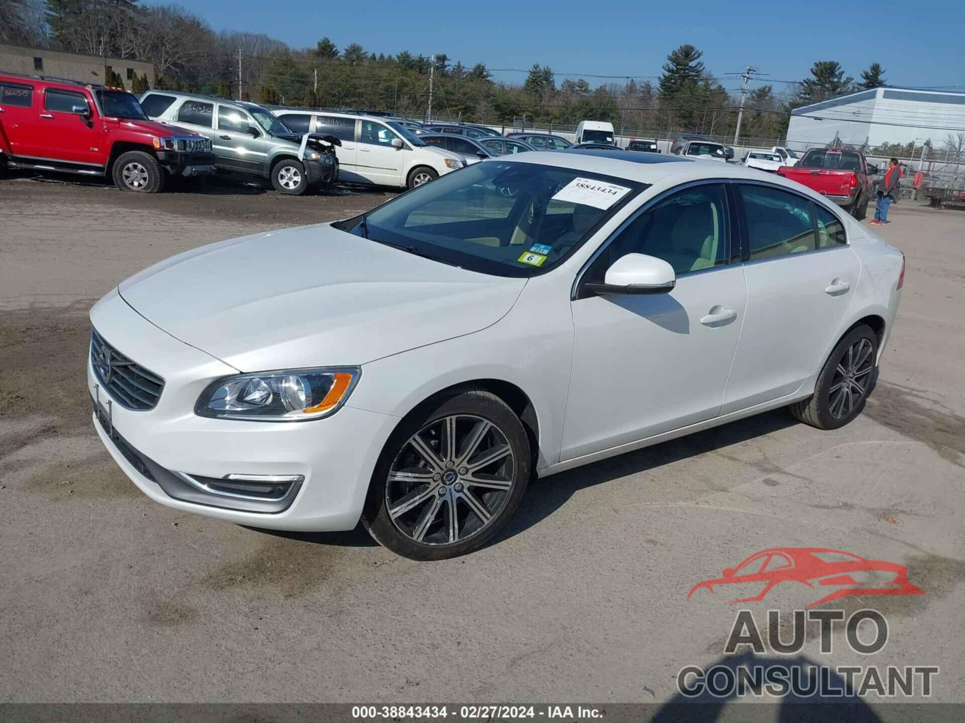 VOLVO S60 2017 - LYV402TK6HB263202