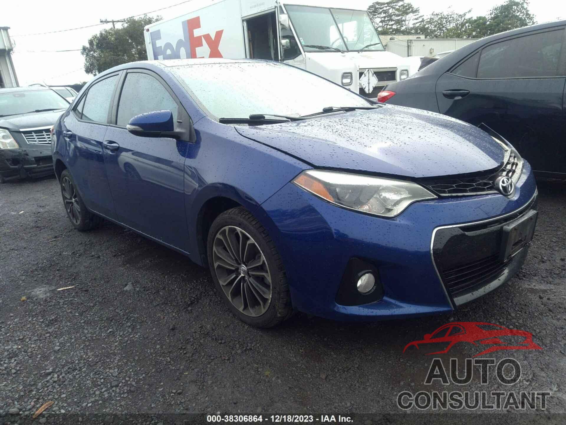 TOYOTA COROLLA 2016 - 5YFBURHE3GP383949