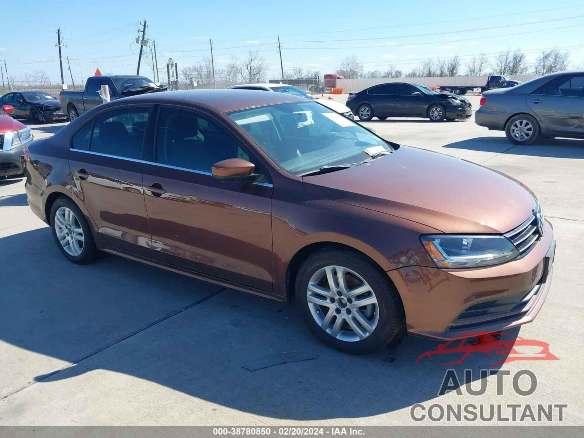 VOLKSWAGEN JETTA 2017 - 3VW2B7AJ6HM361869