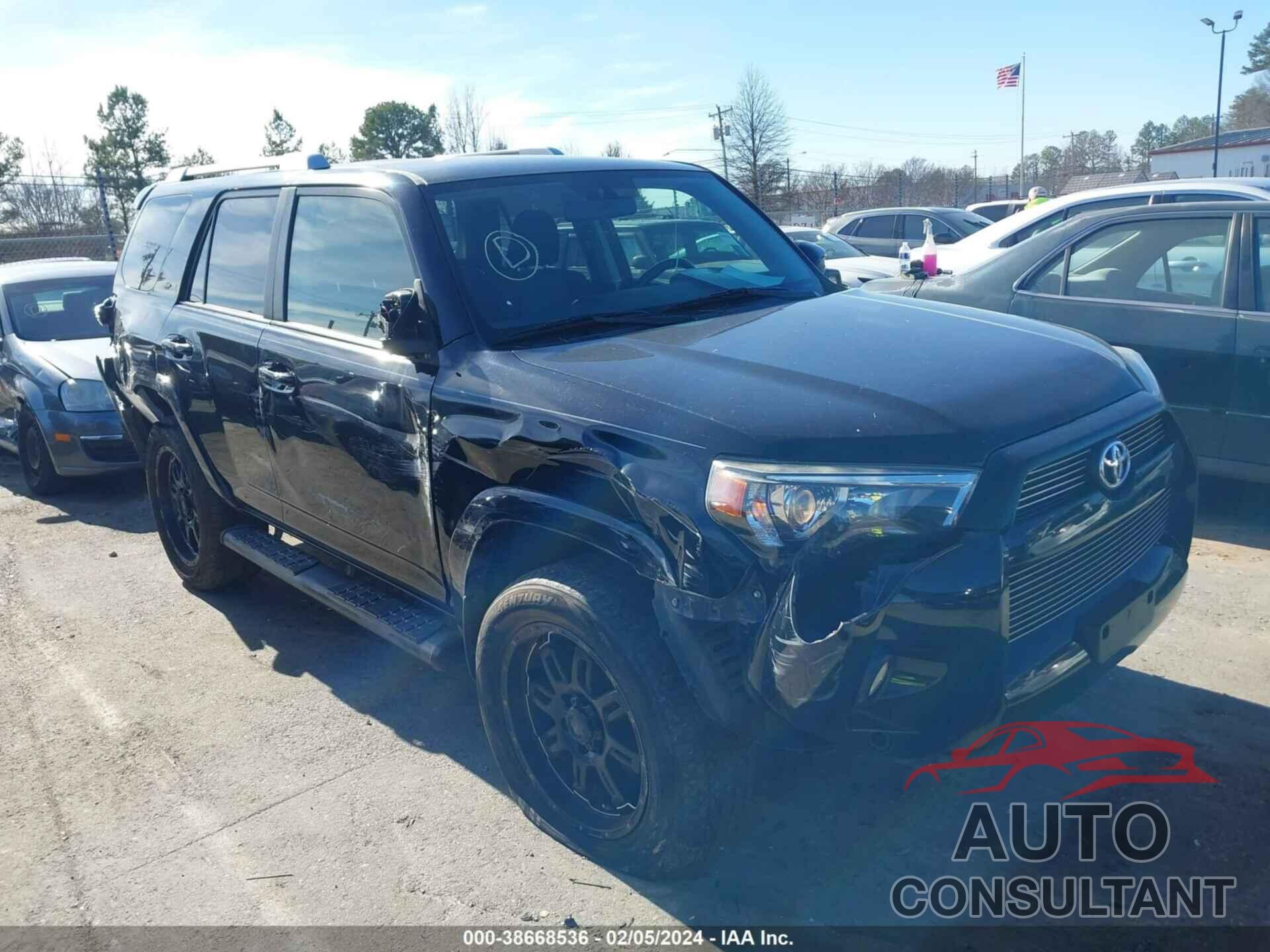 TOYOTA 4RUNNER 2016 - JTEBU5JR3G5310790