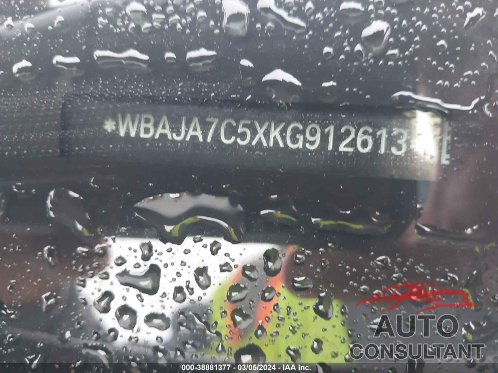 BMW 530 2019 - WBAJA7C5XKG912613