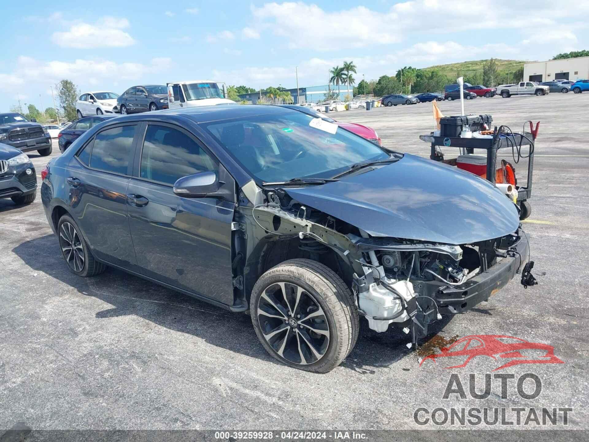 TOYOTA COROLLA 2017 - 2T1BURHE7HC785619