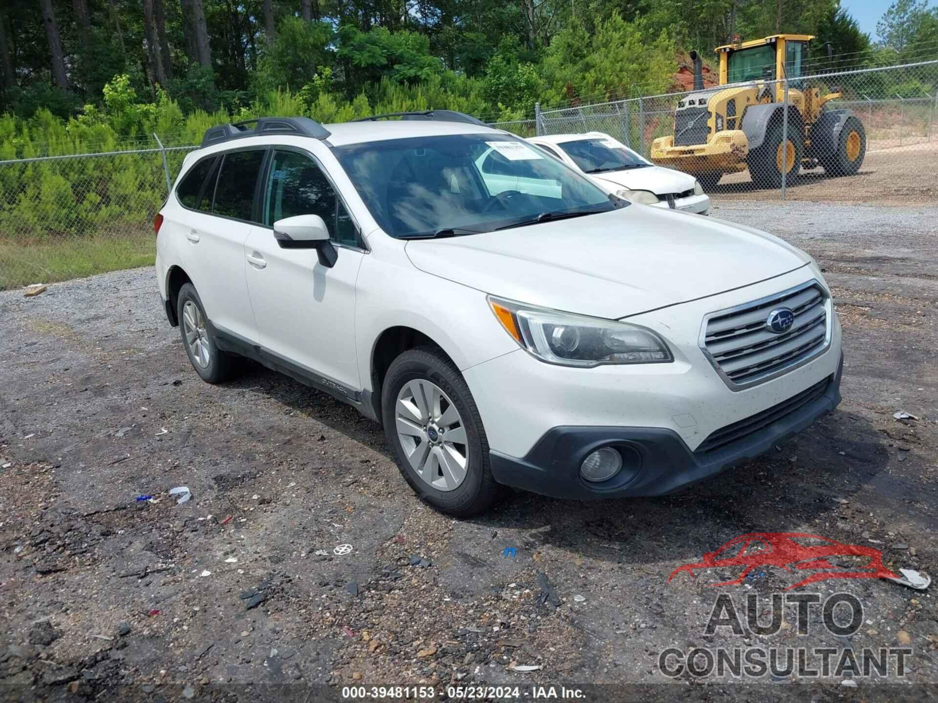 SUBARU OUTBACK 2016 - 4S4BSBFC2G3242860