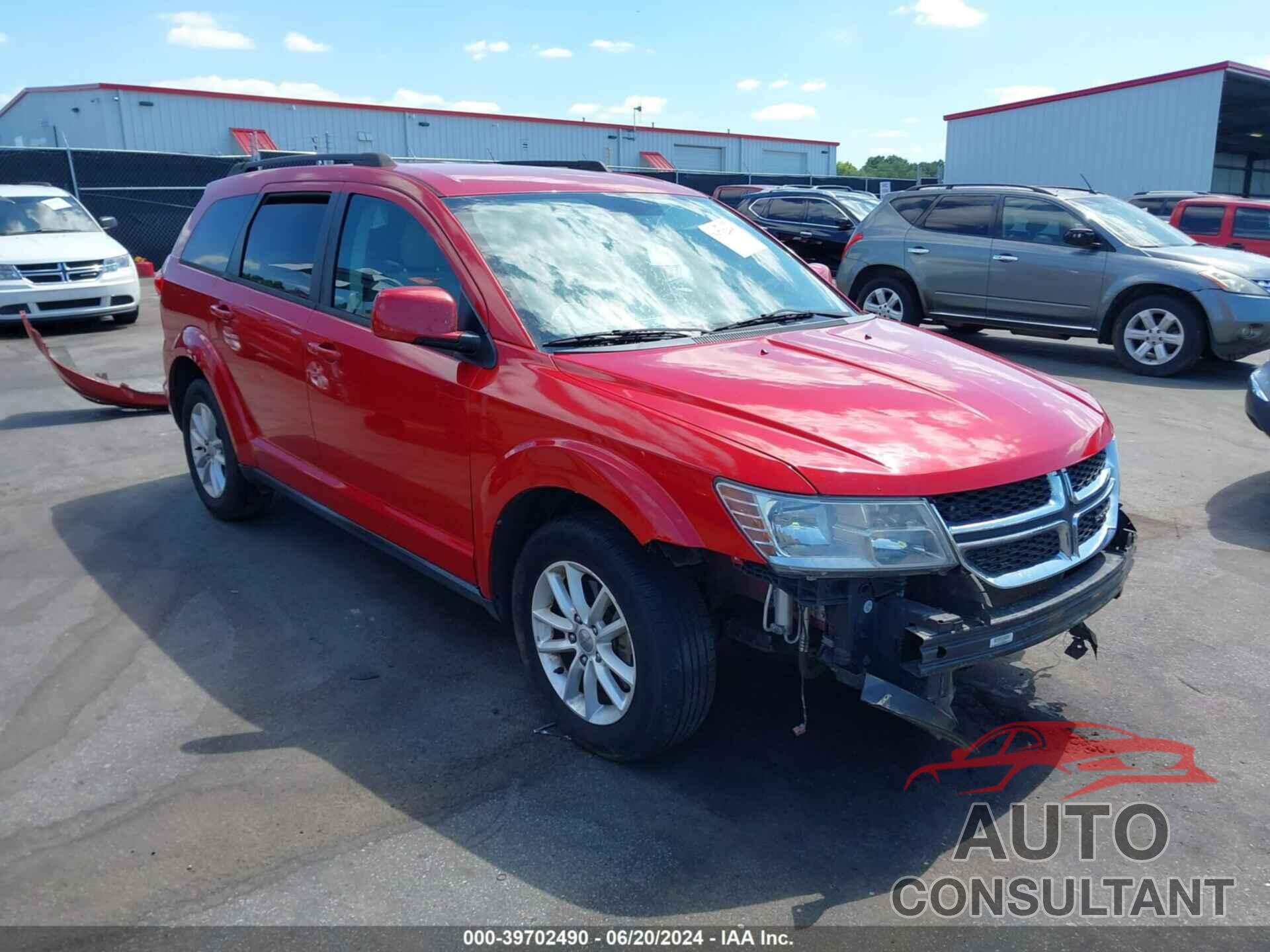 DODGE JOURNEY 2016 - 3C4PDCBGXGT224341