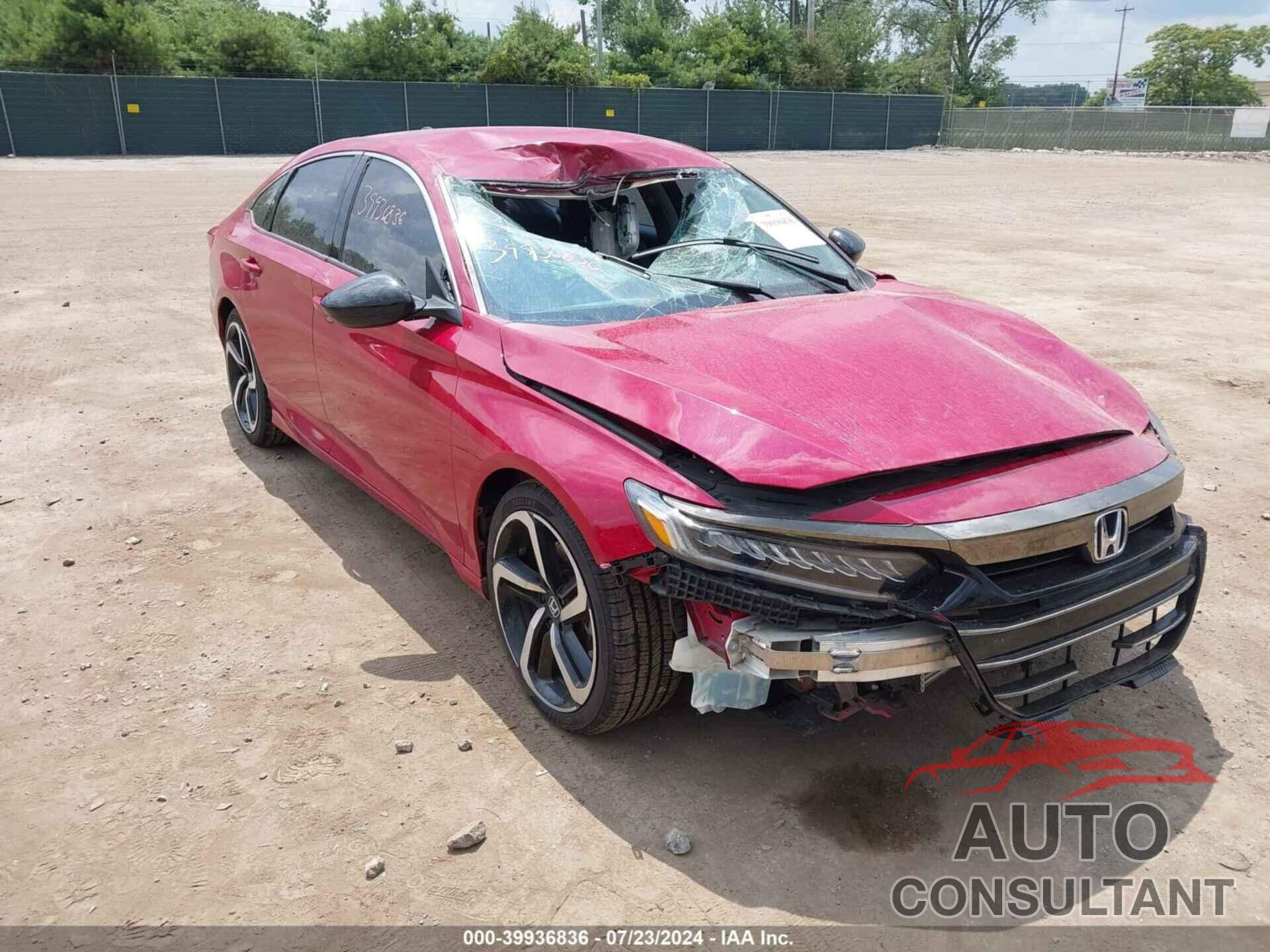 HONDA ACCORD 2022 - 1HGCV1F41NA059804
