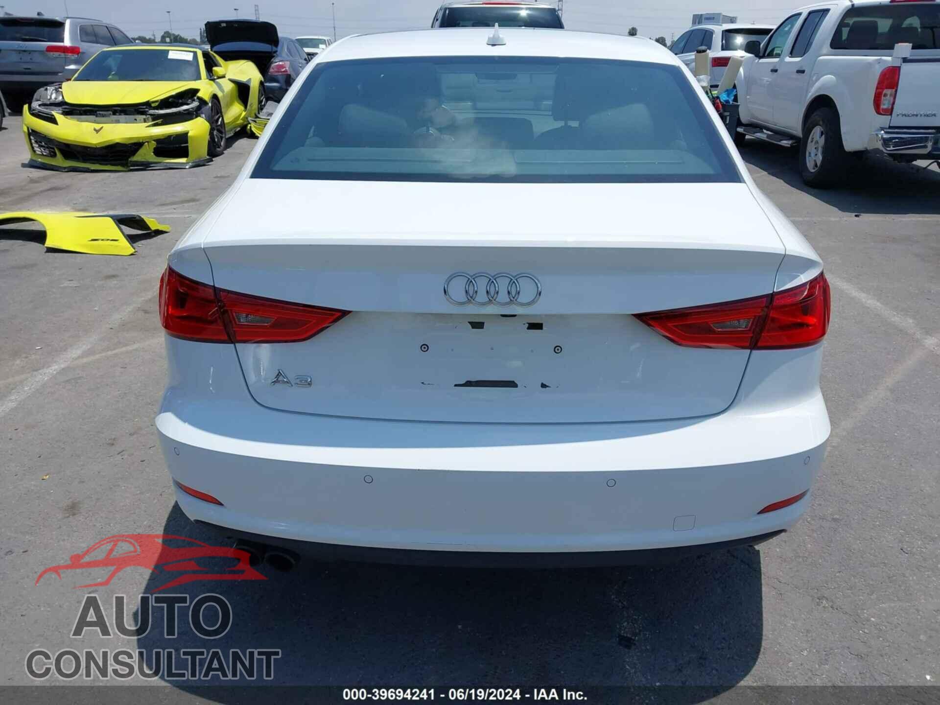 AUDI A3 2016 - WAUA7GFF7G1043045