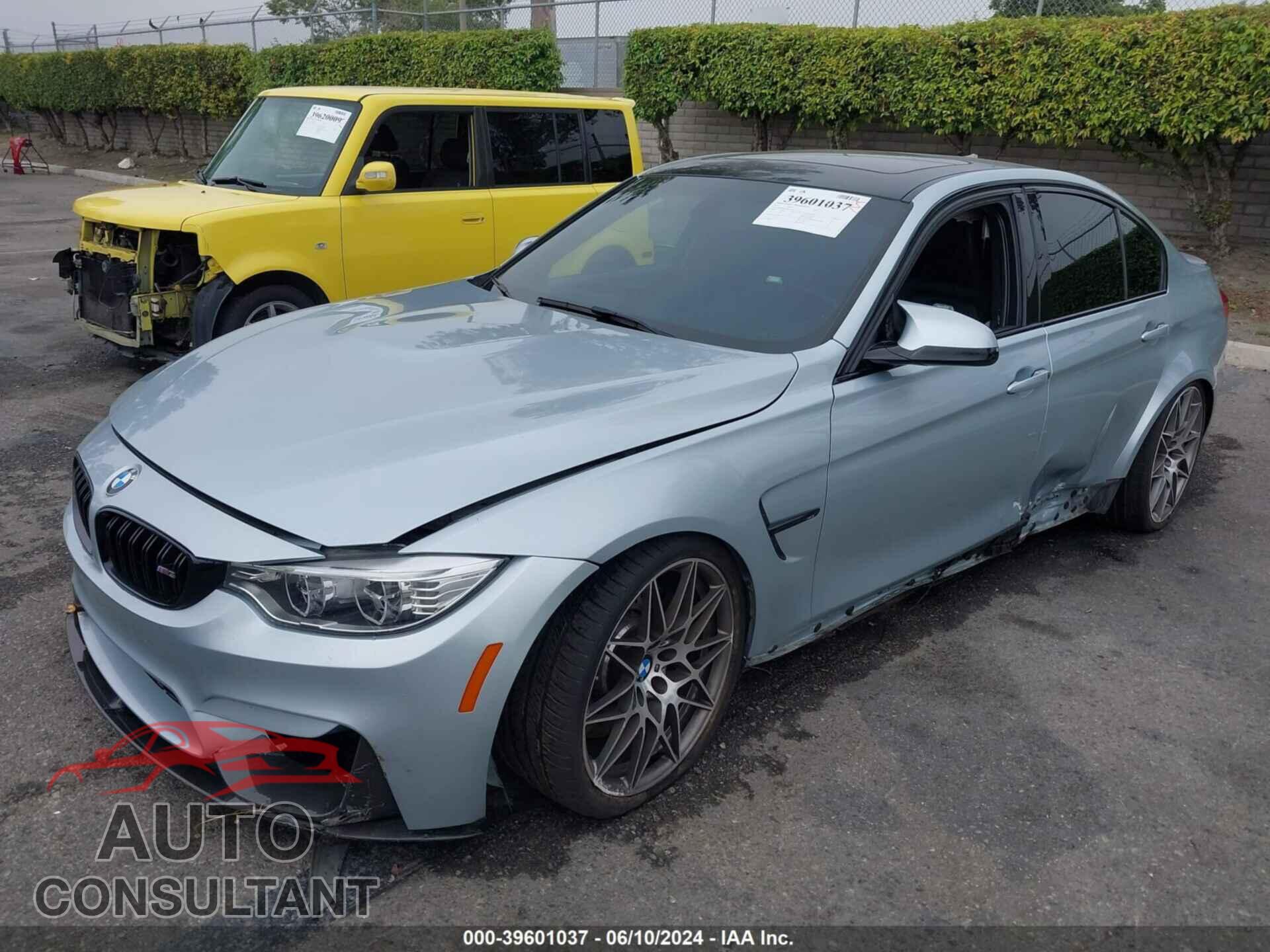 BMW M3 2017 - WBS8M9C59H5G83331