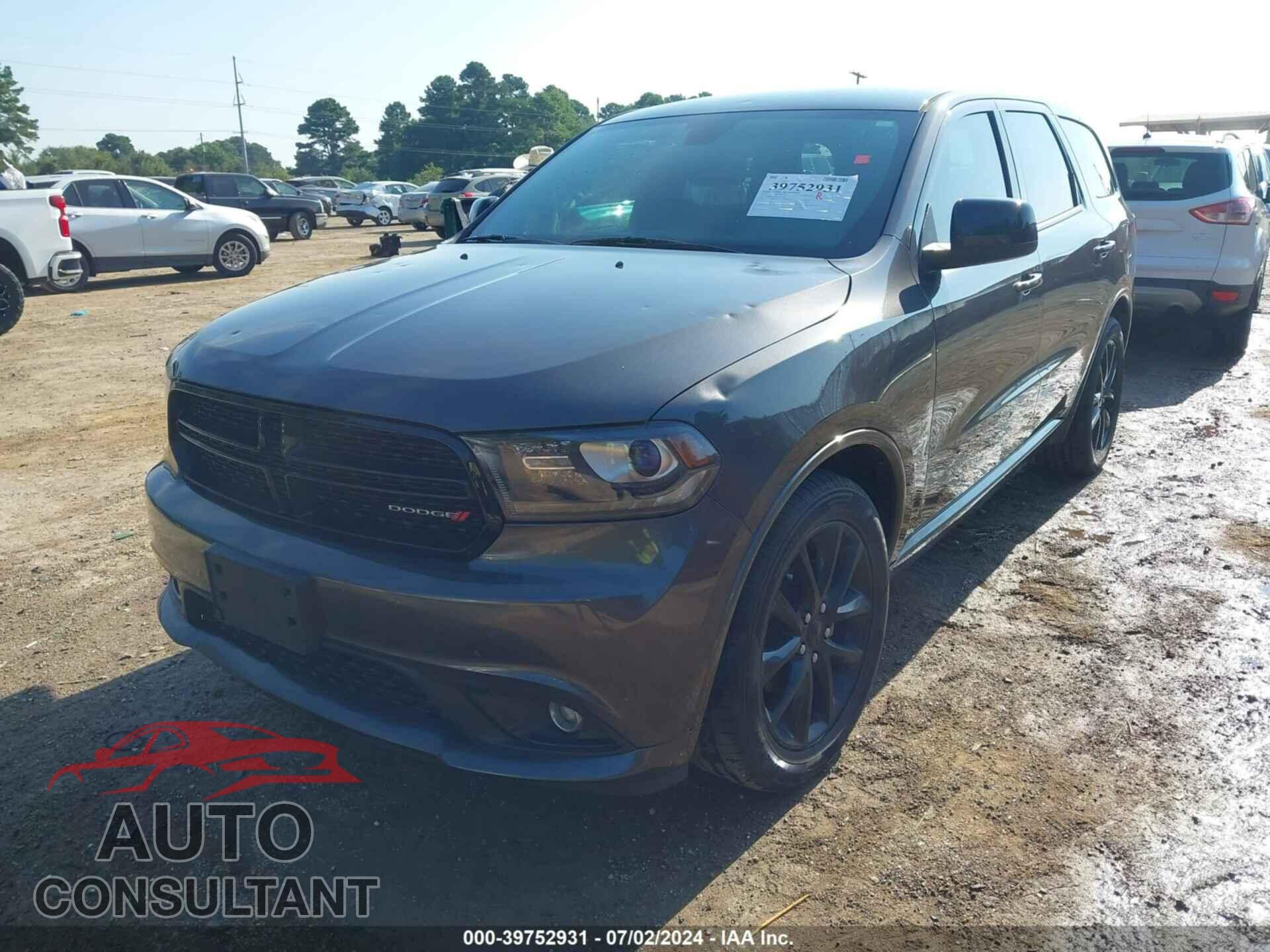 DODGE DURANGO 2018 - 1C4RDHAG6JC254544