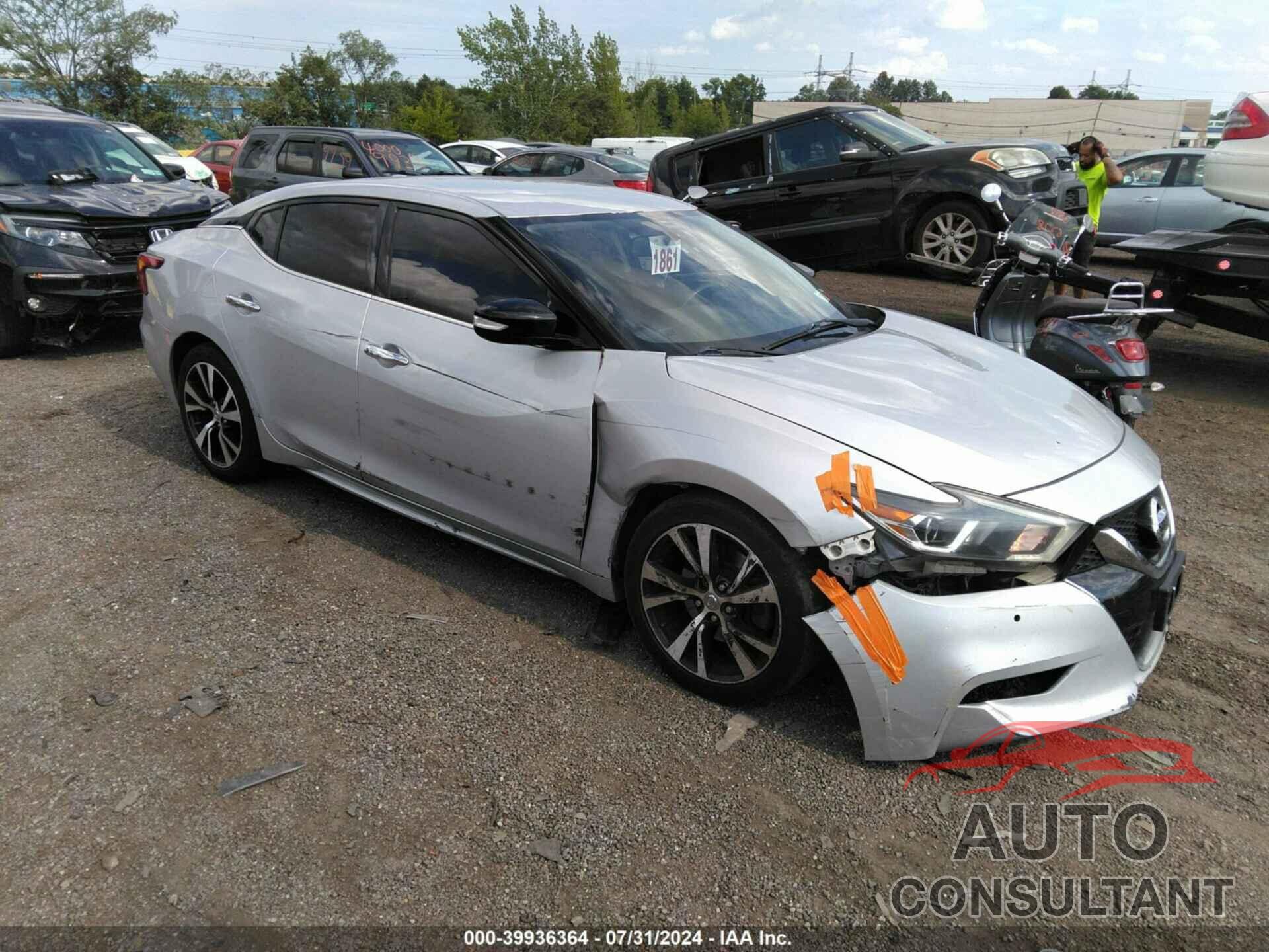 NISSAN MAXIMA 2018 - 1N4AA6AP8JC387760