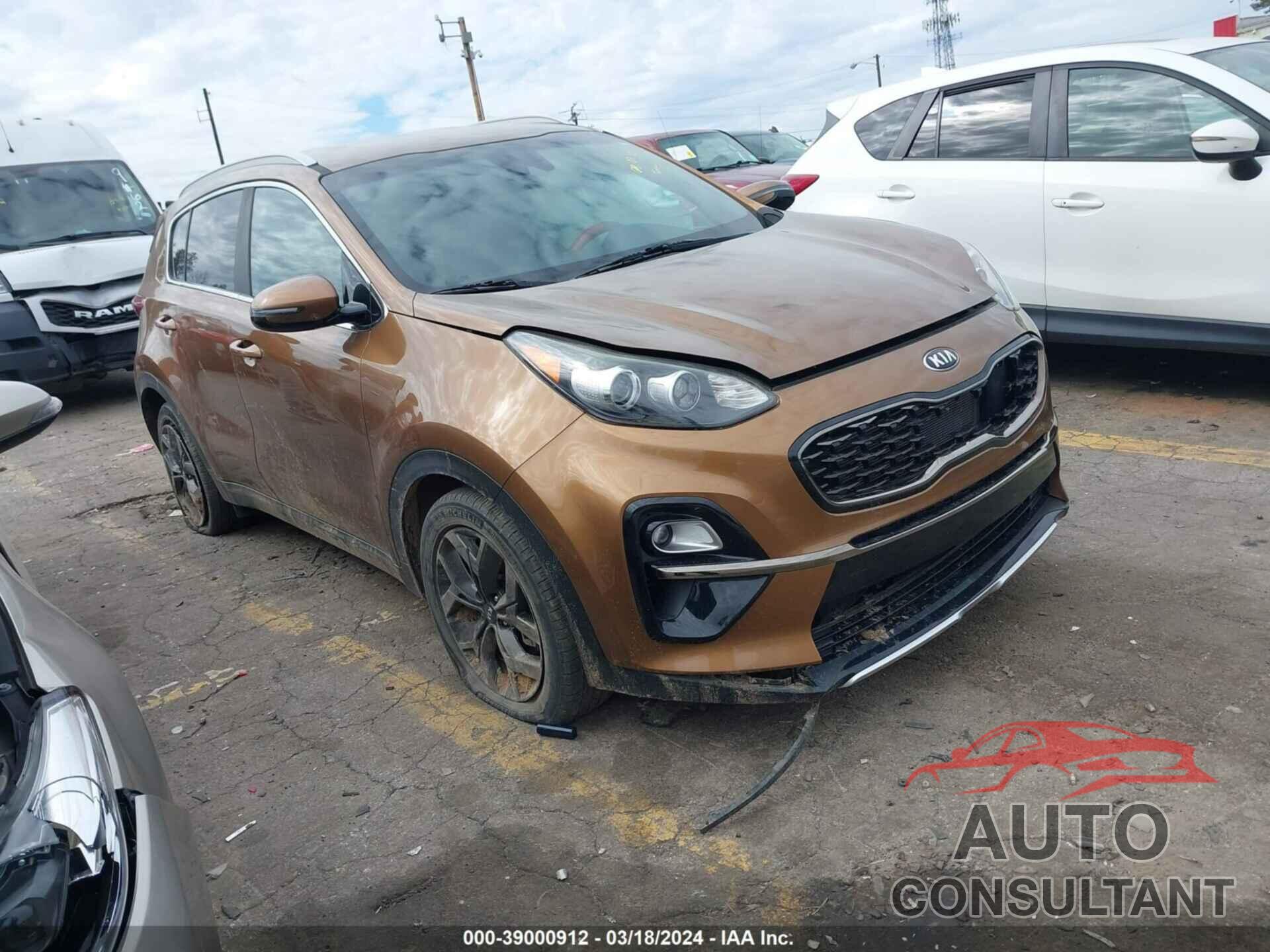 KIA SPORTAGE 2020 - KNDP63AC0L7763574