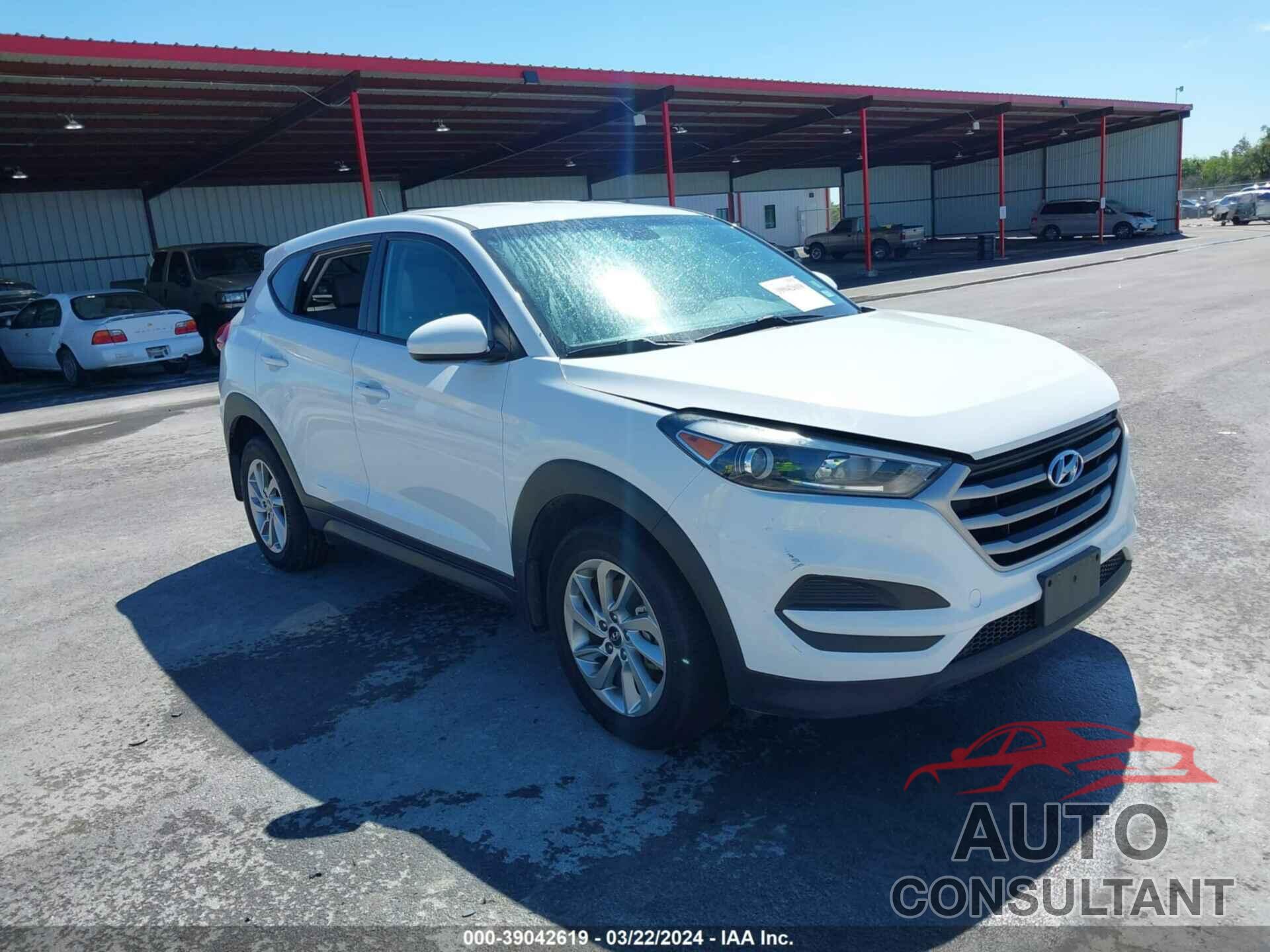 HYUNDAI TUCSON 2017 - KM8J23A41HU346060