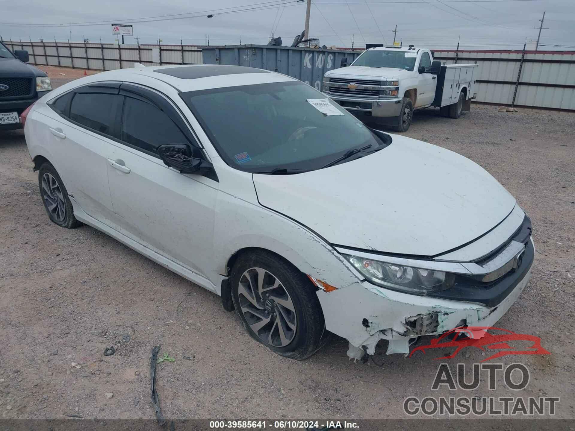 HONDA CIVIC 2017 - 19XFC2F7XHE009857