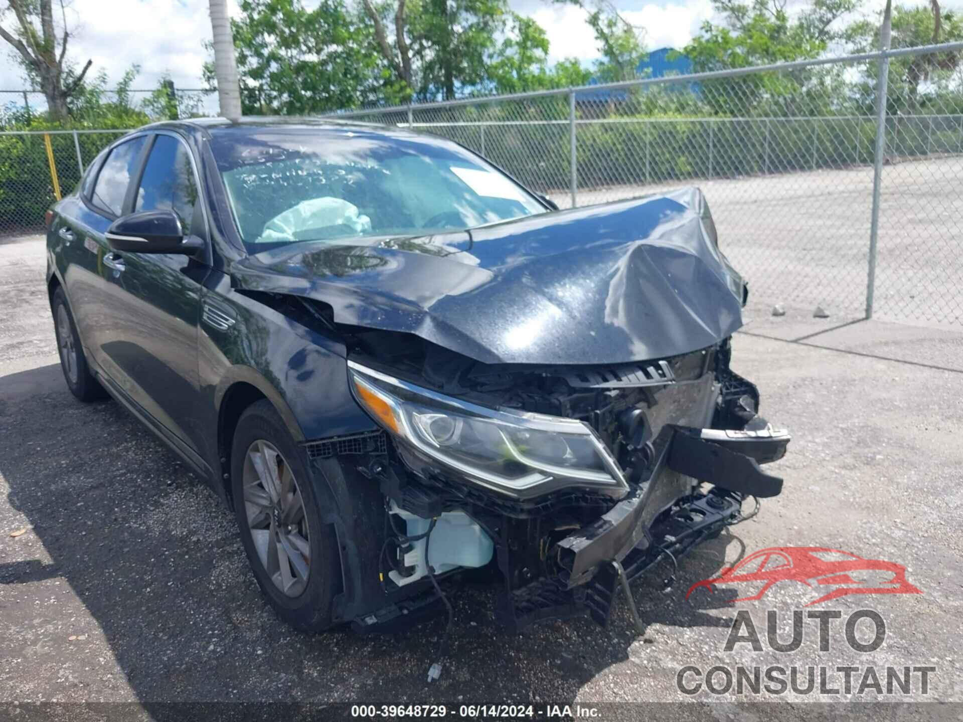 KIA OPTIMA 2020 - 5XXGT4L37LG401325