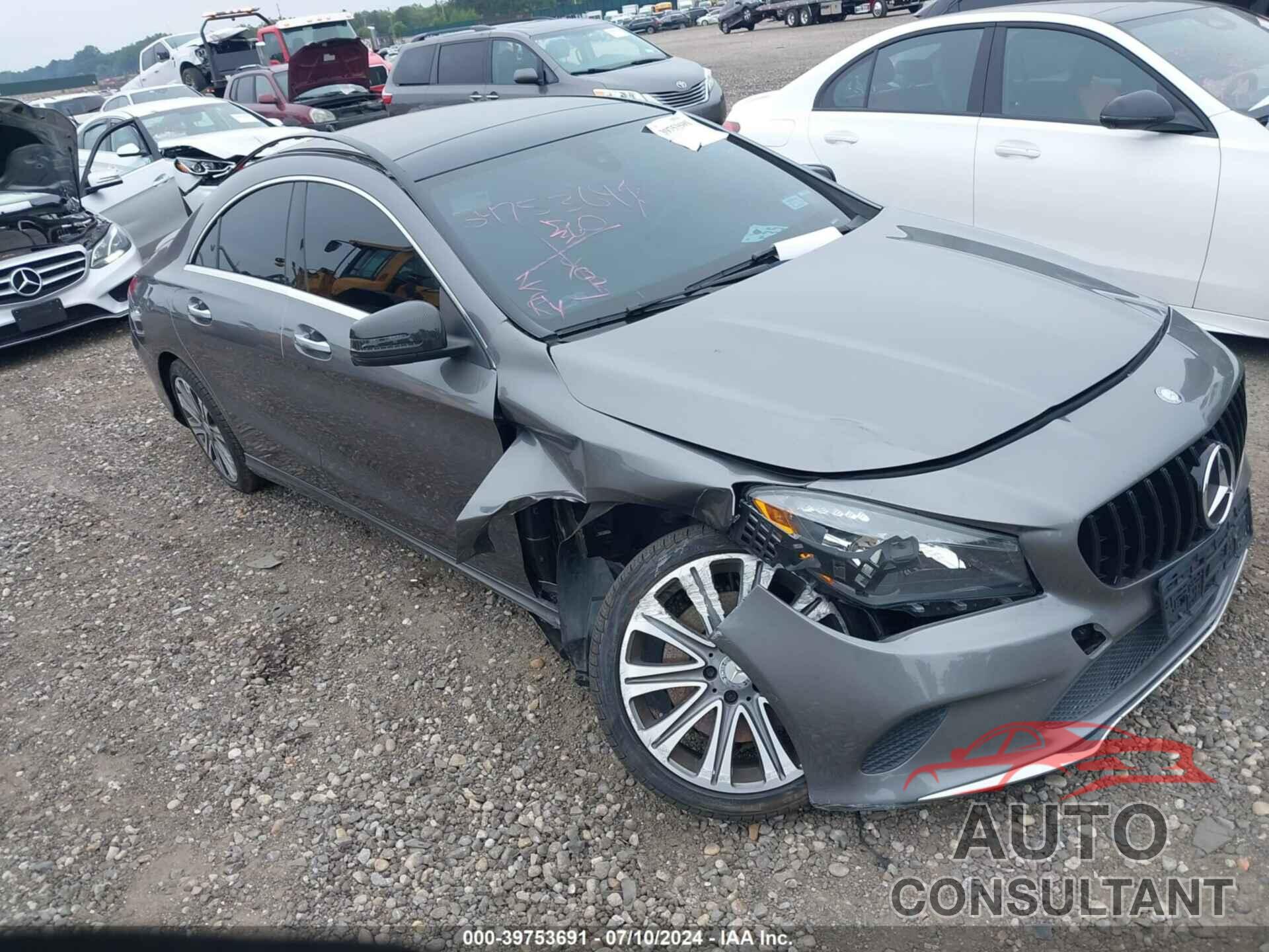 MERCEDES-BENZ CLA 250 2017 - WDDSJ4GB2HN494998