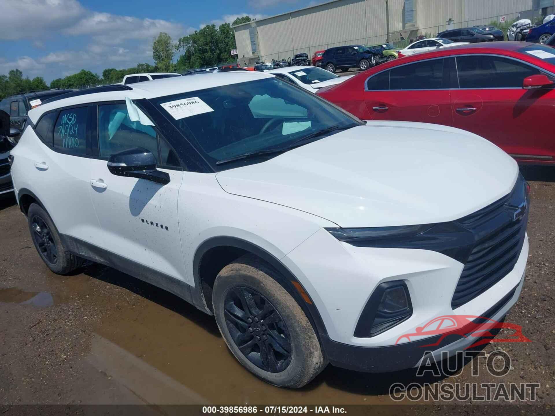 CHEVROLET BLAZER 2022 - 3GNKBCR49NS149010